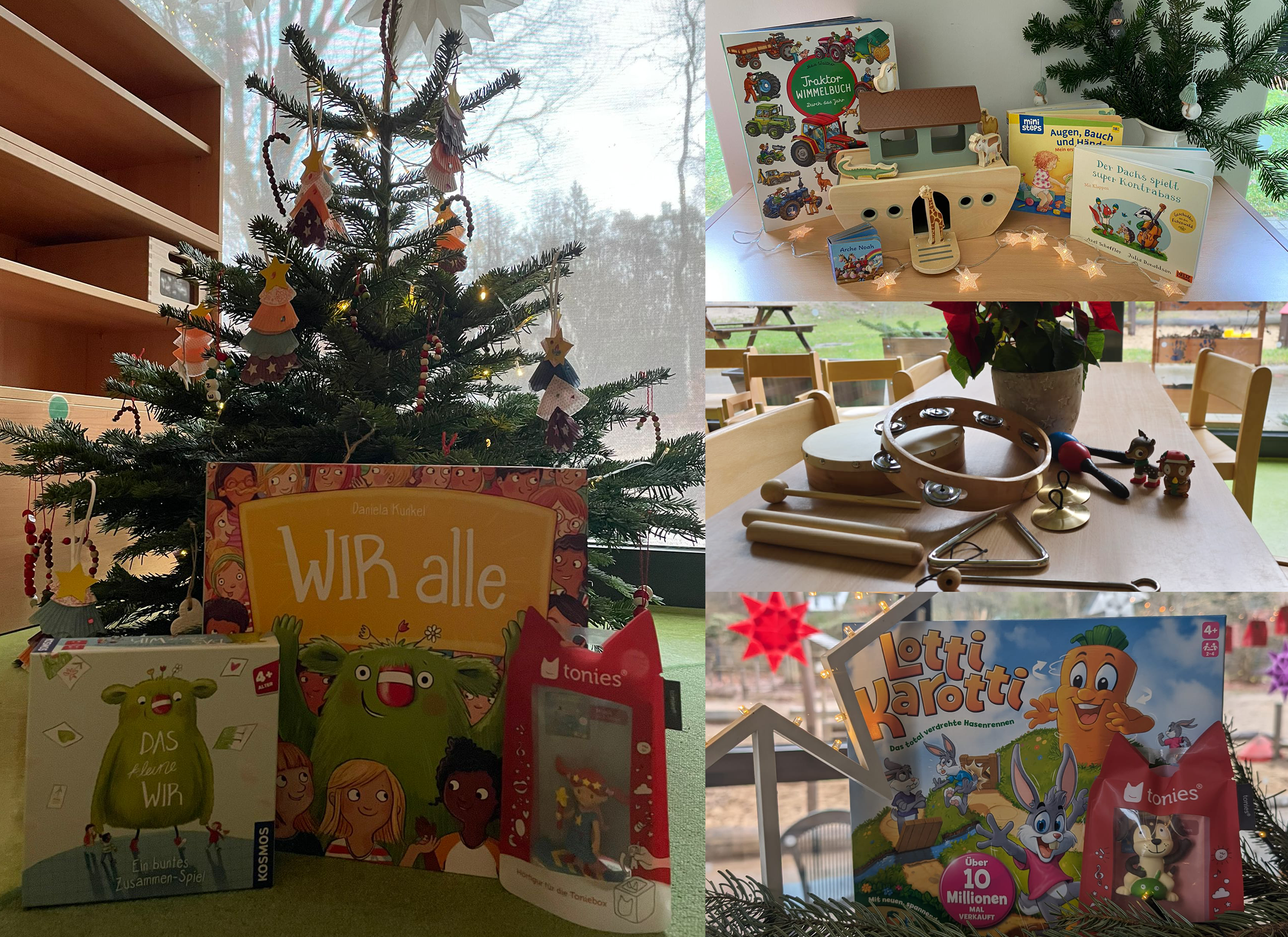 Nikolaus in der ev Kita Sprötze